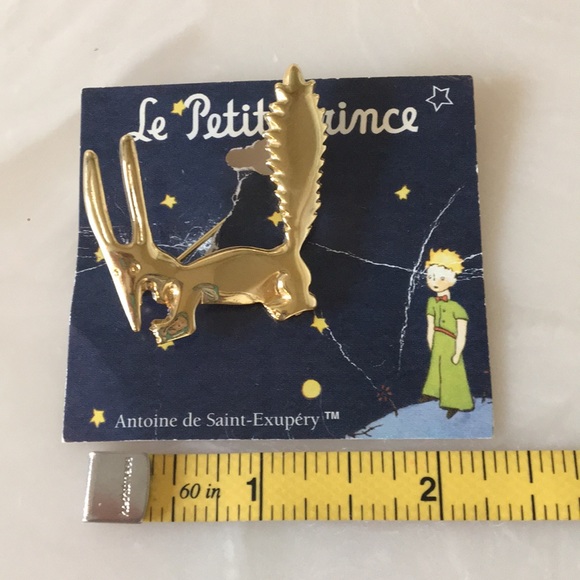 The Little Prince Jewelry - The Little Prince Fox 🦊 Pin Exupery Petit NWOT